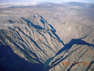 61 6pq. aerial - Black Canyon of the Gunnison