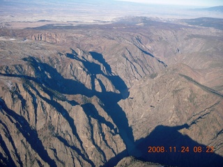 63 6pq. aerial - Black Canyon of the Gunnison