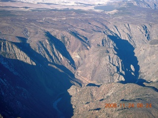 71 6pq. aerial - Black Canyon of the Gunnison