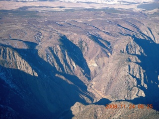 73 6pq. aerial - Black Canyon of the Gunnison