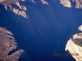 85 6pq. aerial - Black Canyon of the Gunnison