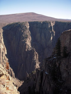 141 6pq. Black Canyon of the Gunnison National Park view