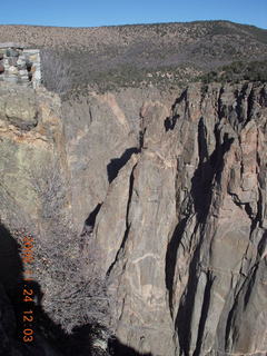 171 6pq. Black Canyon of the Gunnison National Park view