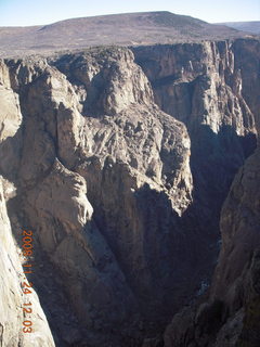 174 6pq. Black Canyon of the Gunnison National Park view