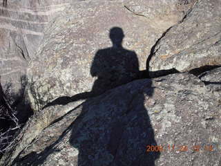 203 6pq. Black Canyon of the Gunnison National Park my shadow