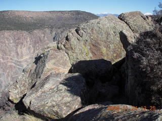 217 6pq. Black Canyon of the Gunnison National Park view