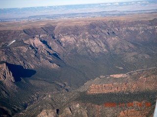 264 6pq. aerial - Colorado canyon
