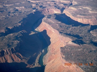 Adam flying N4372J over Colorado canyons