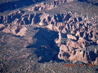 aerial - Colorado canyon