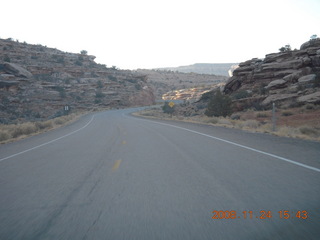 300 6pq. road to Canyonlands