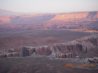 338 6pq. Canyonlands Grandview at sunset