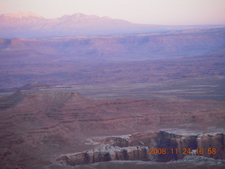359 6pq. Canyonlands Grandview at sunset