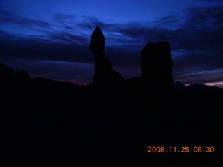 Arches National Park - Balanced Rock pre-dawn