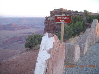 Dead Horse Point State Park sunset