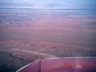 aerial - Canyonlands, cloudy dawn