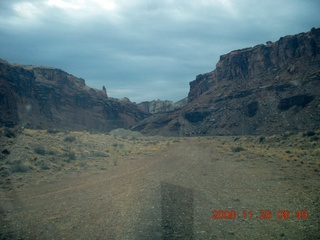 flying with LaVar - aerial - Utah backcountryside - Hidden Splendor canyon approach