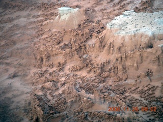 140 6ps. flying with LaVar - aerial - Utah backcountryside - Goblin Valley State Park