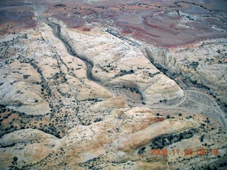 flying with LaVar - aerial - Utah backcountryside - Gilson Butte