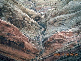 flying with LaVar - aerial - Utah backcountryside - Gilson Butte