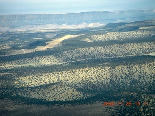 flying with LaVar - aerial - Utah backcountryside