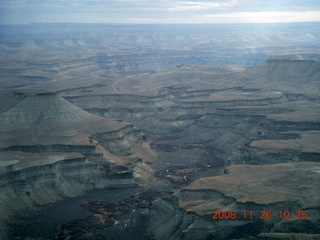 flying with LaVar - aerial - Utah backcountryside