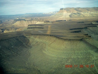 304 6ps. flying with LaVar - aerial - Utah backcountryside - Sand Wash Airport (WPT676)