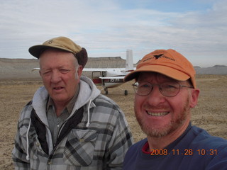 flying with LaVar - aerial - Utah backcountryside