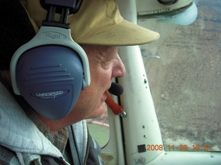 flying with LaVar - aerial - Utah backcountryside - LaVar flying N5174A - Green River - Desolation Canyon