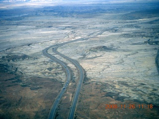 flying with LaVar - aerial - Utah backcountryside