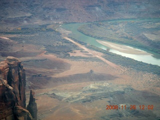 flying with LaVar - aerial - Utah backcountryside - Mineral Canyon Airport (UT75)