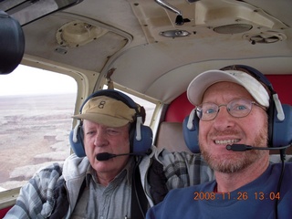 flying with LaVar - aerial - Utah backcountryside