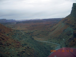 flying with LaVar - aerial - Utah backcountryside - Hidden Splendor canyon approach