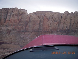 flying with LaVar - aerial - Utah backcountryside - Hidden Splendor canyon departure