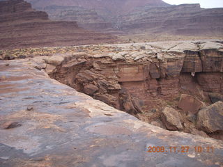 Canyonlands National Park - Lathrop trail hike - sign at white rim road