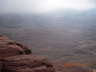 Canyonlands National Park cloudy vista