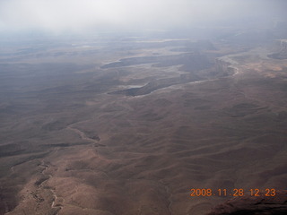 Canyonlands National Park cloudy vista