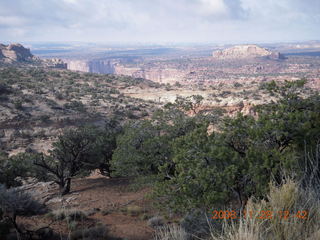 113 6pu. Canyonlands National Park cloudy vista