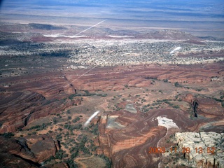 aerial - Canyonlands area