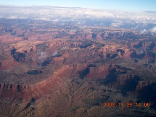 aerial - Canyonlands area