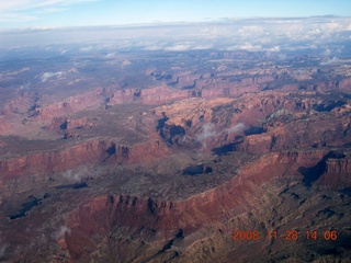 aerial - Canyonlands area