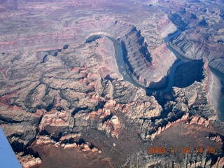 aerial Canyonlands area