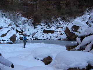 beth's Sunday zion-trip pictures - Zion National Park - Emerald Ponds hike