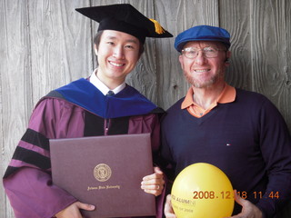 Jack Xu graduation - Jack and Adam