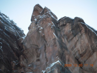 Zion National Park (blurry)