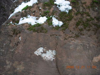 Zion National Park - Emerald Pools hike - icy falls