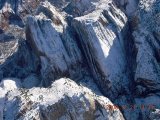 aerial - Zion National Park