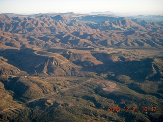 aerial - hills north of Phoenix