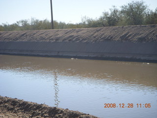 canal run from Scottsdale