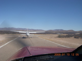 50 6ra. Tombstone Airport (P29) ready for takeoff