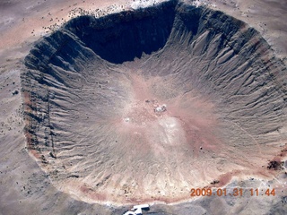 65 6rx. aerial - meteor crater